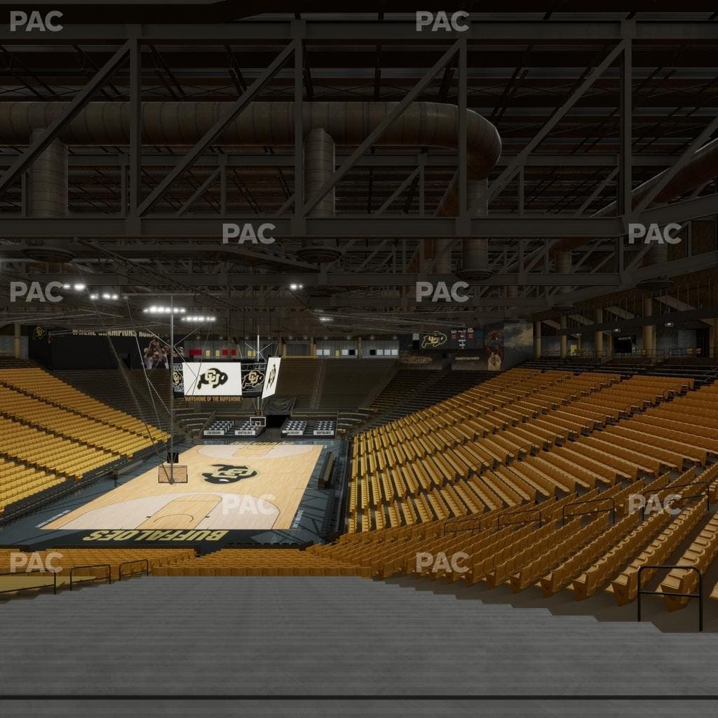 CU Events Center - Section Student Seating 14 Seat View