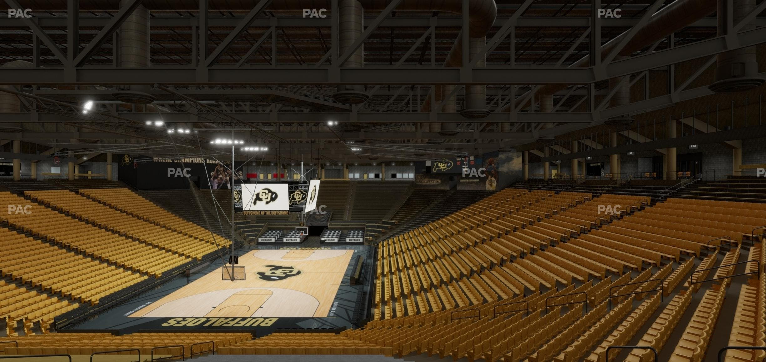 CU Events Center - Section Student Seating 14 Seat View
