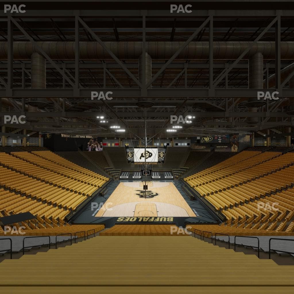 CU Events Center - Section Student Seating 15 Seat View