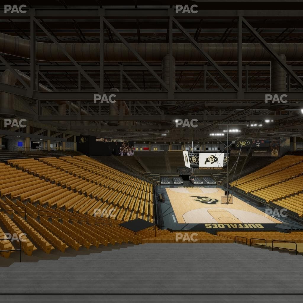 CU Events Center - Section Student Seating 16 Seat View