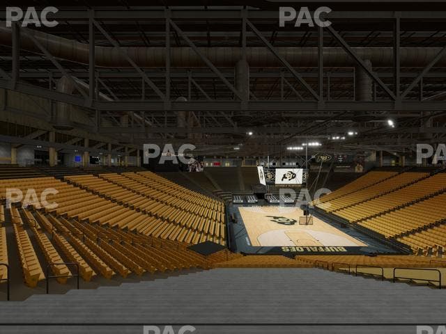 CU Events Center - Section Student Seating 16 Seat View