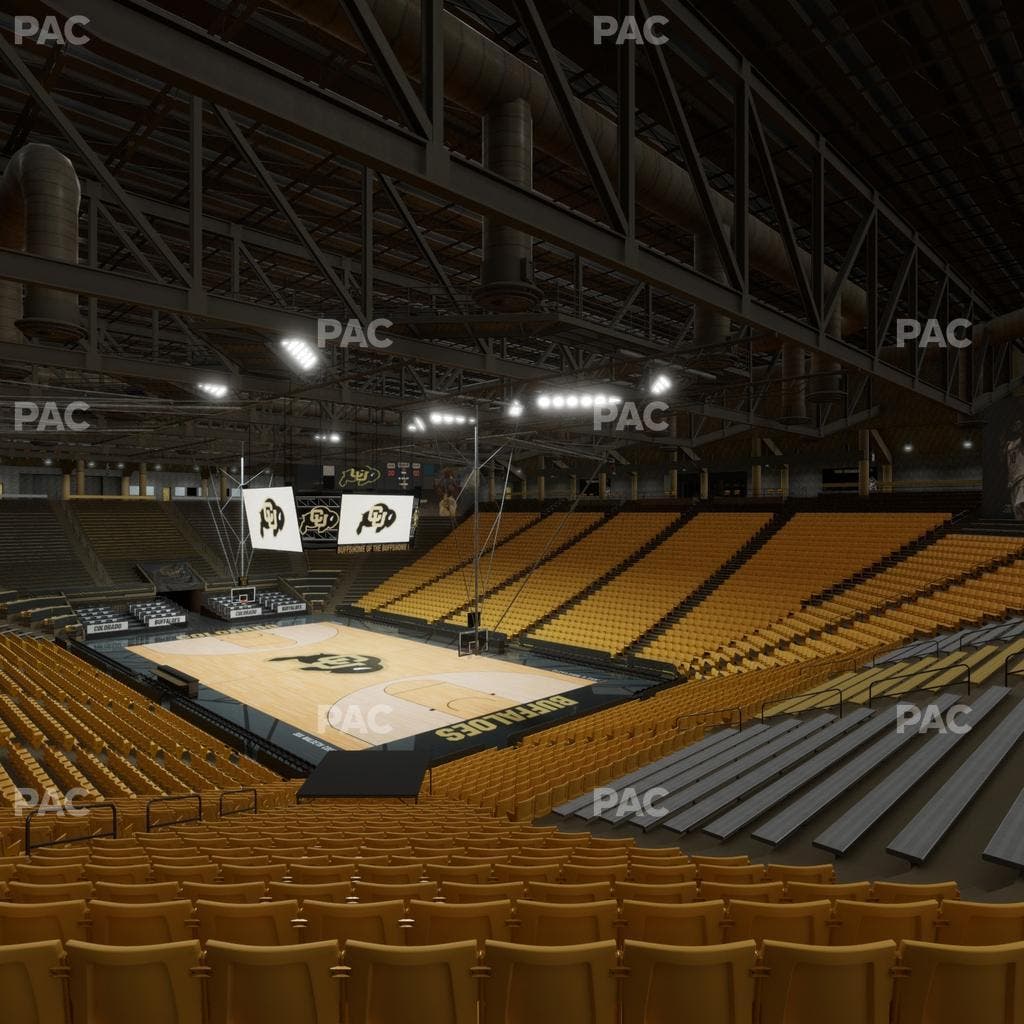 CU Events Center - Section Student Seating 17 Seat View