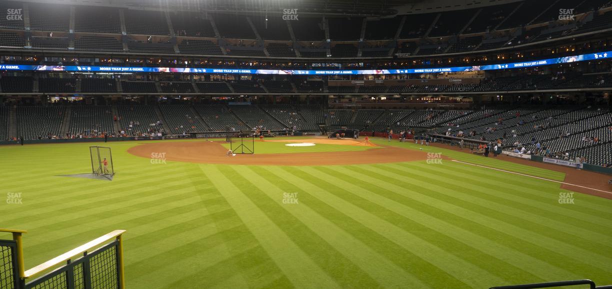 Daikin Park - Section 100 Seat View