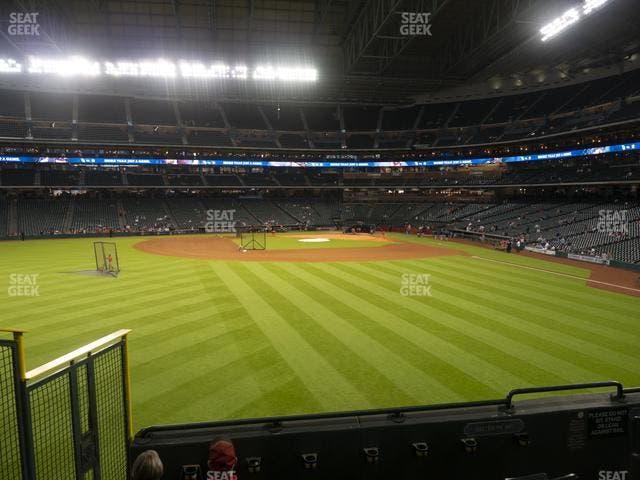 Daikin Park - Section 100 Seat View