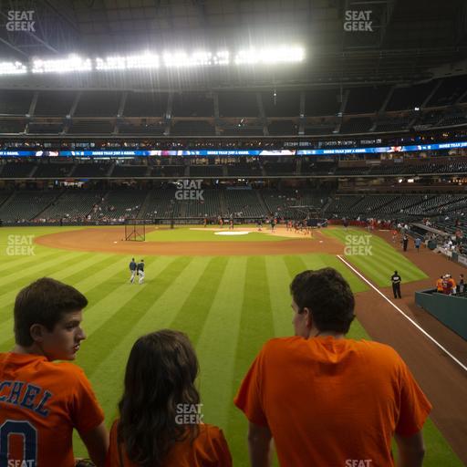 Daikin Park - Section 103 Seat View