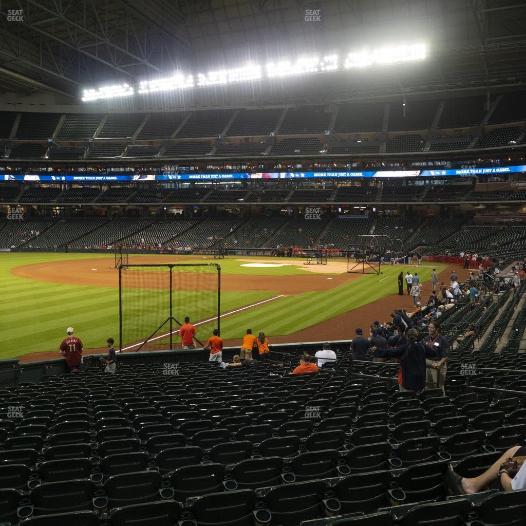Daikin Park - Section 106 Seat View