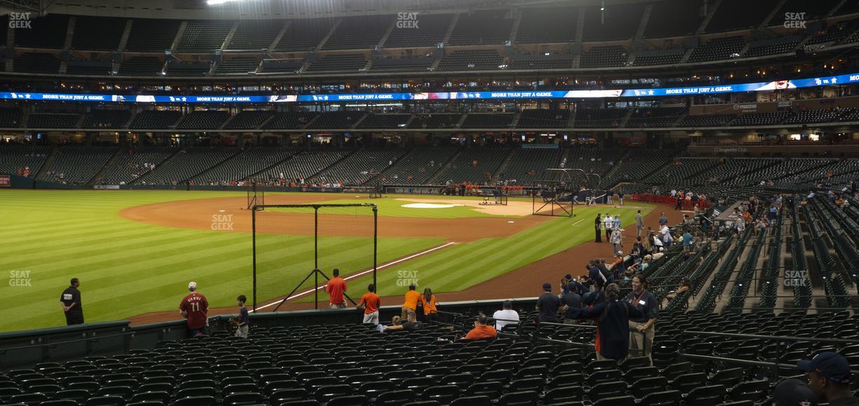 Daikin Park - Section 106 Seat View