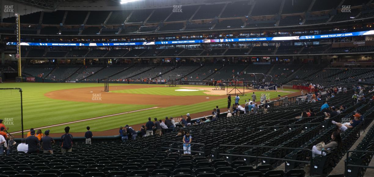 Daikin Park - Section 107 Seat View