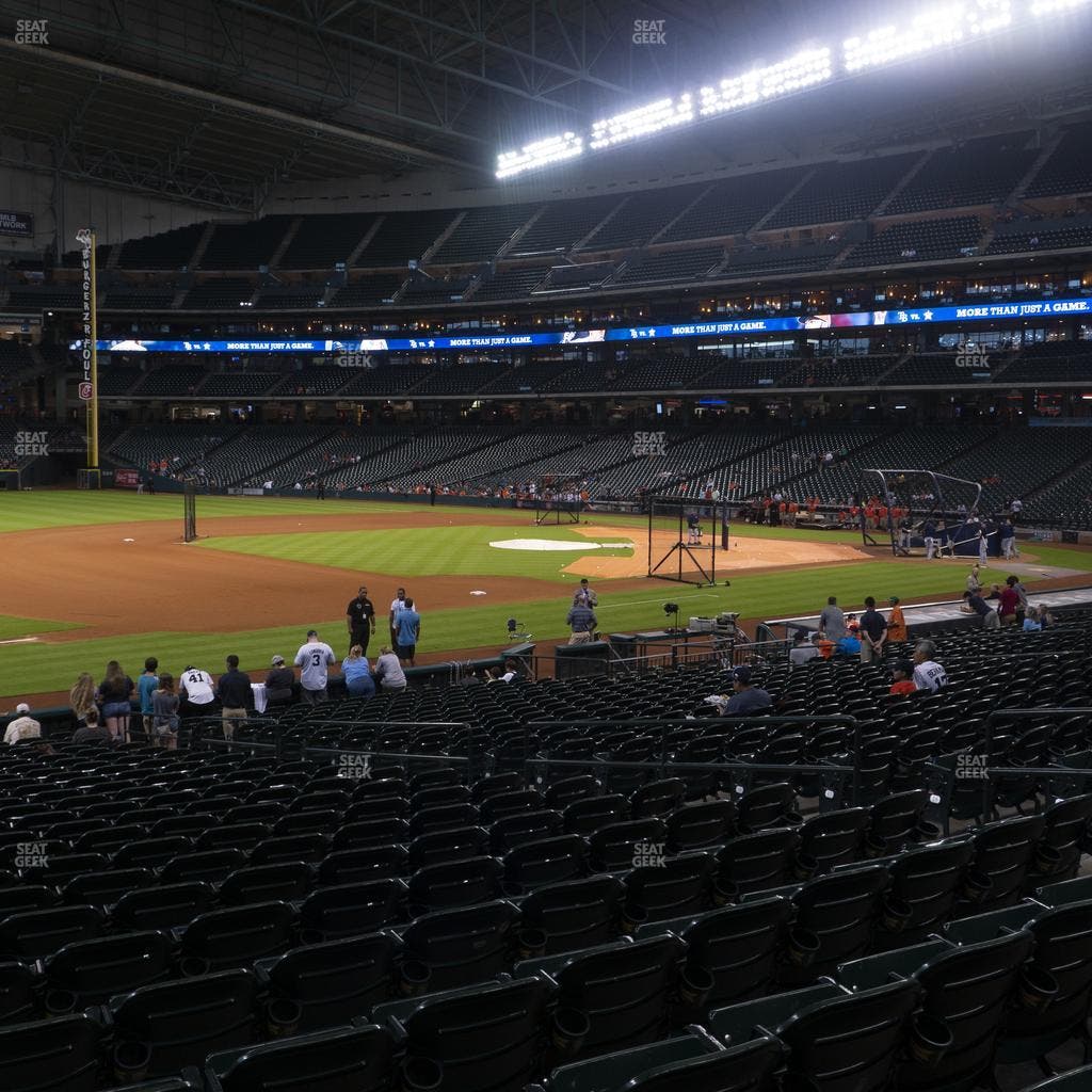 Daikin Park - Section 110 Seat View