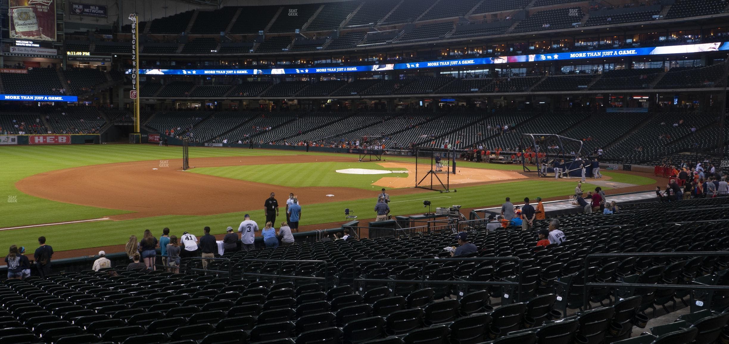 Daikin Park - Section 110 Seat View