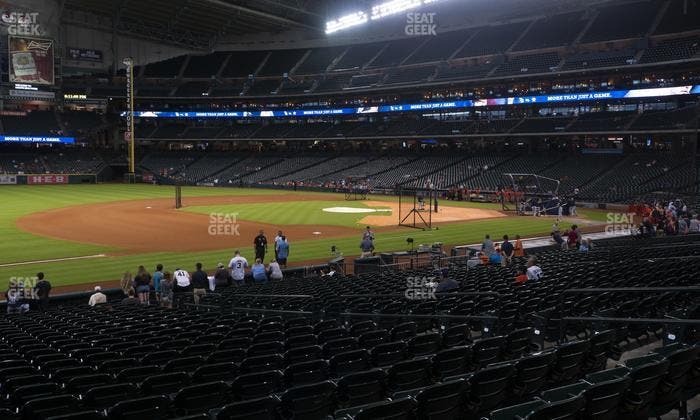 Daikin Park - Section 110 Seat View