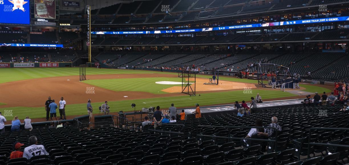 Daikin Park - Section 111 Seat View