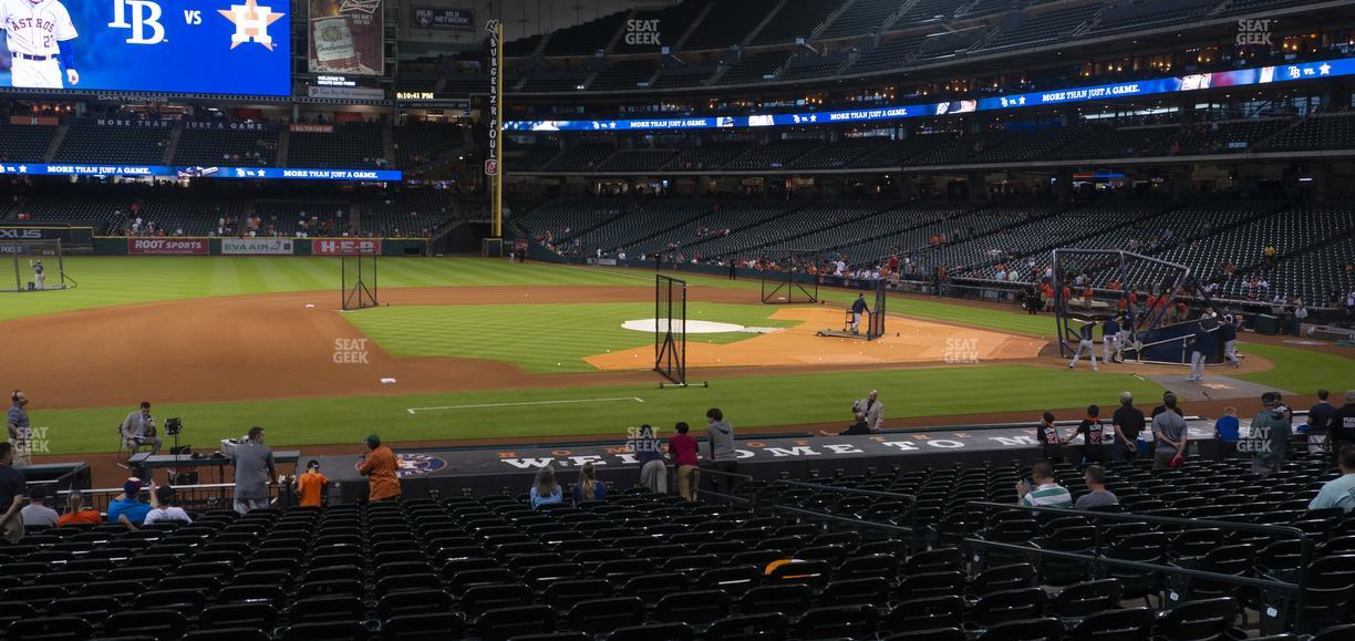 Daikin Park - Section 112 Seat View