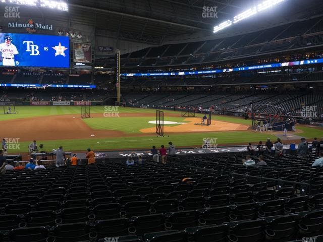 Daikin Park - Section 112 Seat View