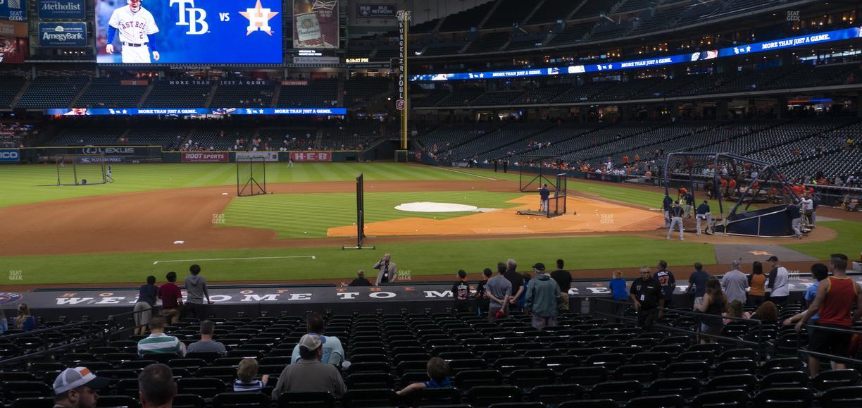 Daikin Park - Section 113 Seat View