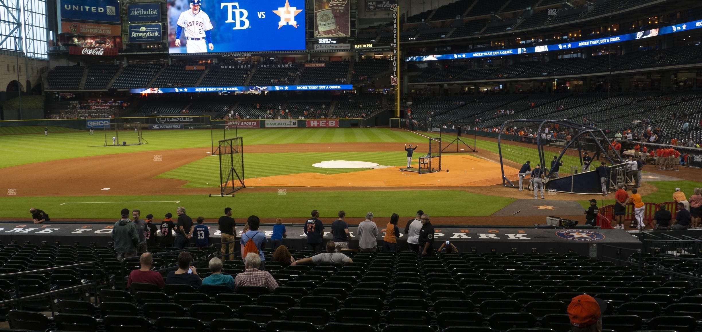 Daikin Park - Section 114 Seat View