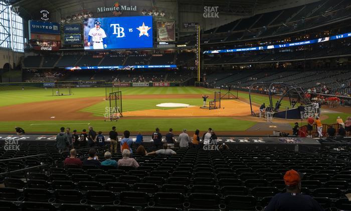 Daikin Park - Section 114 Seat View