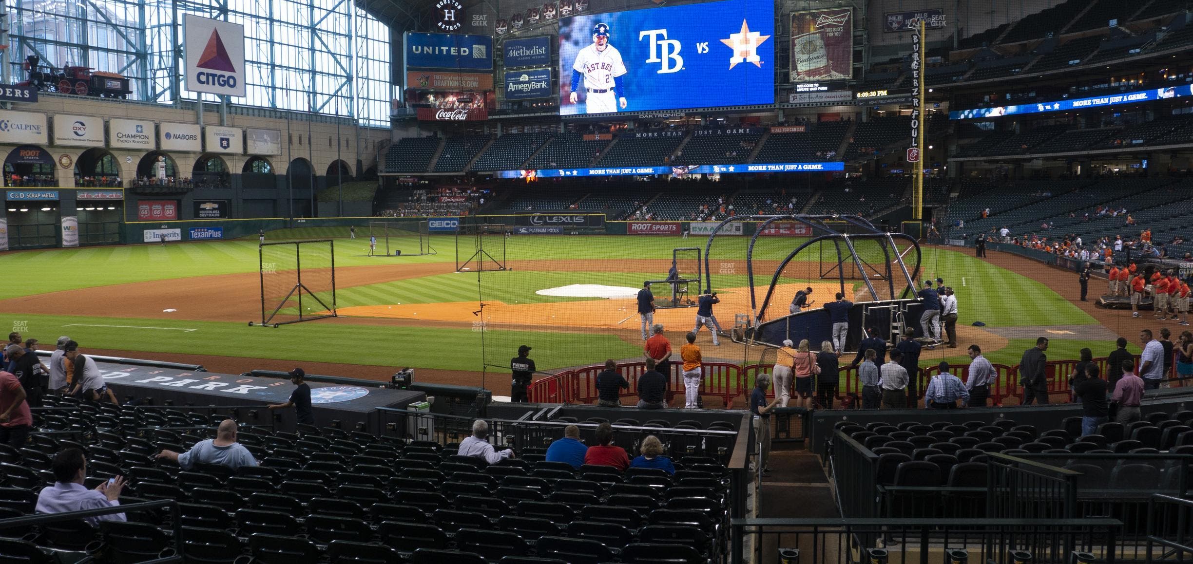 Daikin Park - Section 116 Seat View