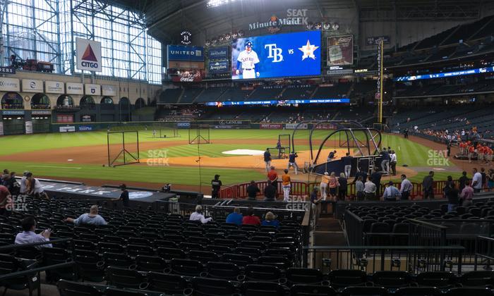 Daikin Park - Section 116 Seat View