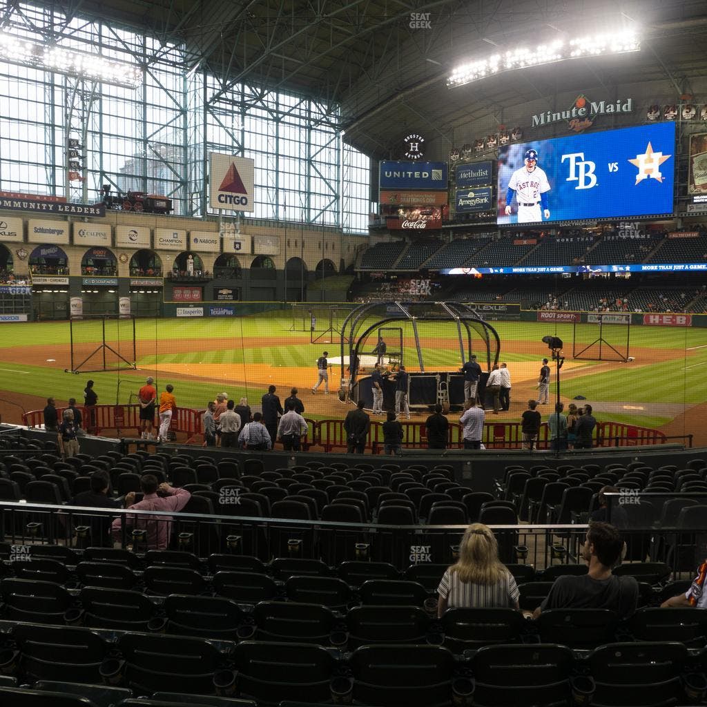 Daikin Park - Section 118 Seat View