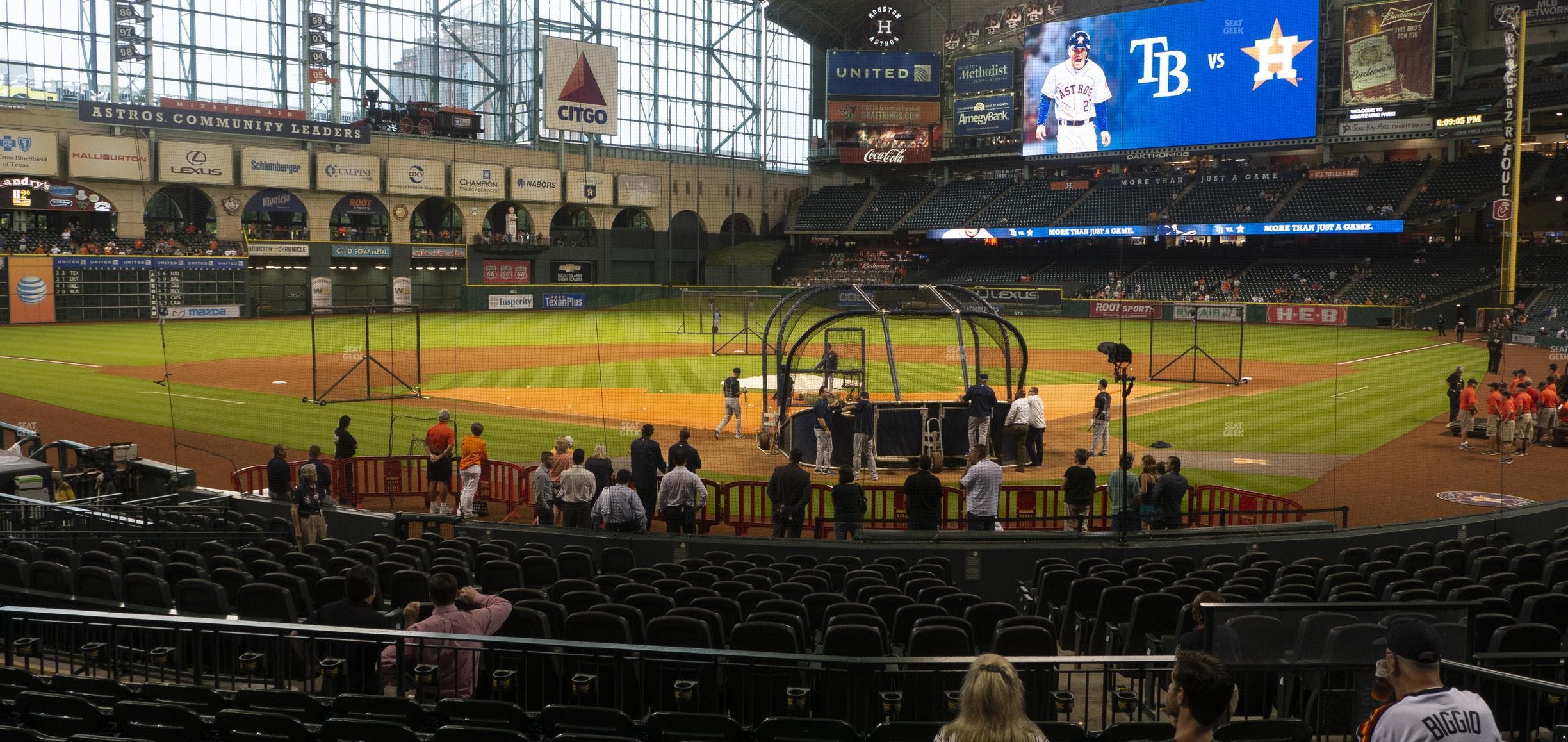 Daikin Park - Section 118 Seat View