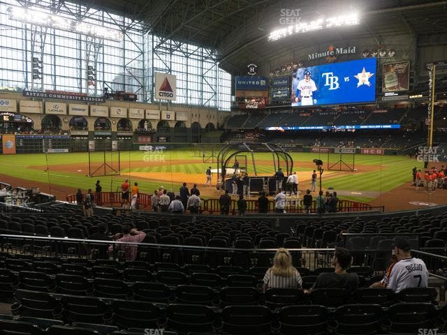 Daikin Park - Section 118 Seat View