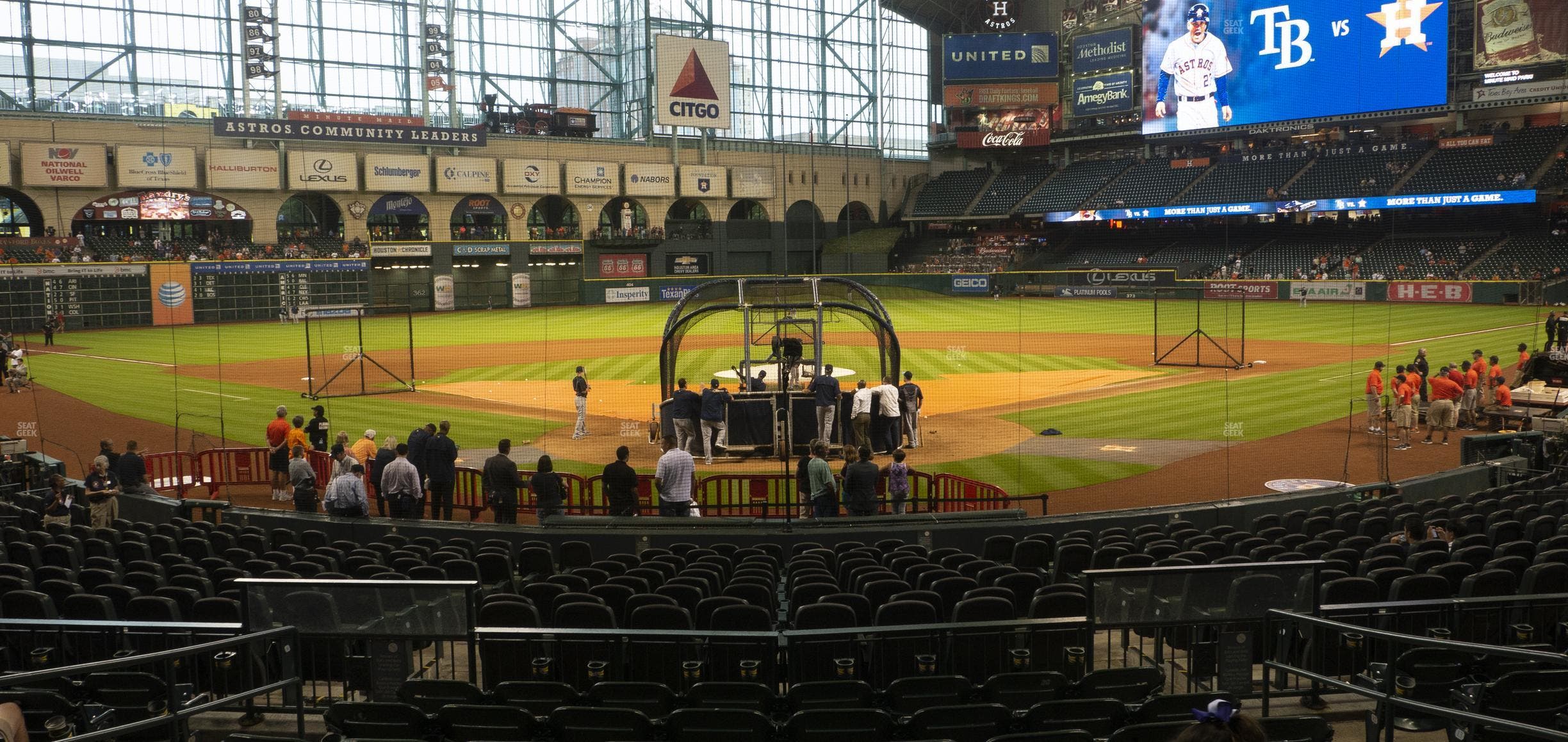 Daikin Park - Section 119 Seat View