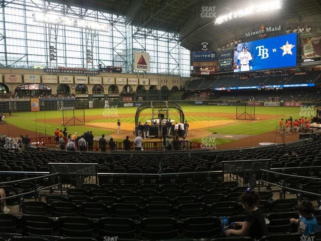 Daikin Park - Section 119 Seat View