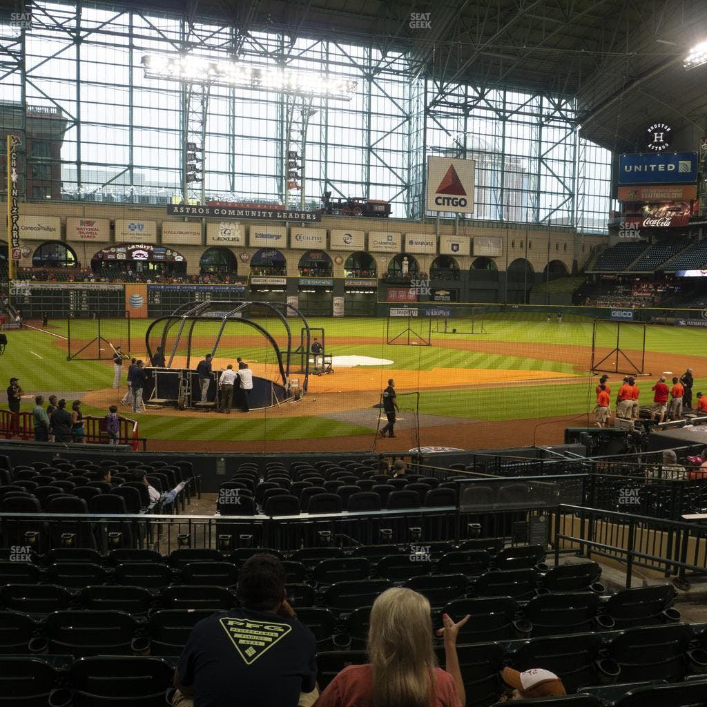 Daikin Park - Section 120 Seat View