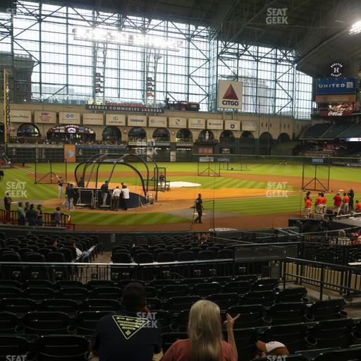 Daikin Park - Section 120 Seat View