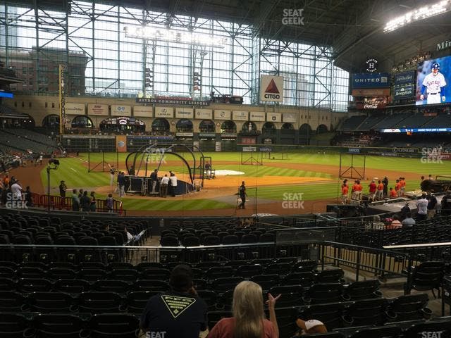 Daikin Park - Section 120 Seat View