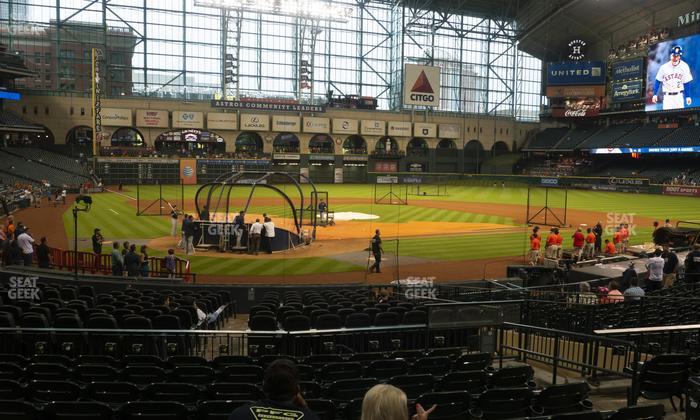 Daikin Park - Section 120 Seat View