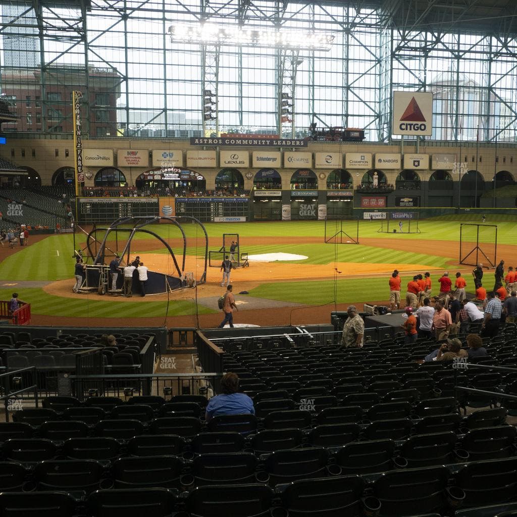 Daikin Park - Section 122 Seat View