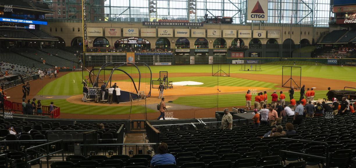 Daikin Park - Section 122 Seat View