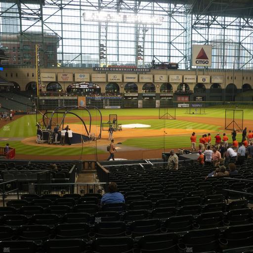 Daikin Park - Section 122 Seat View