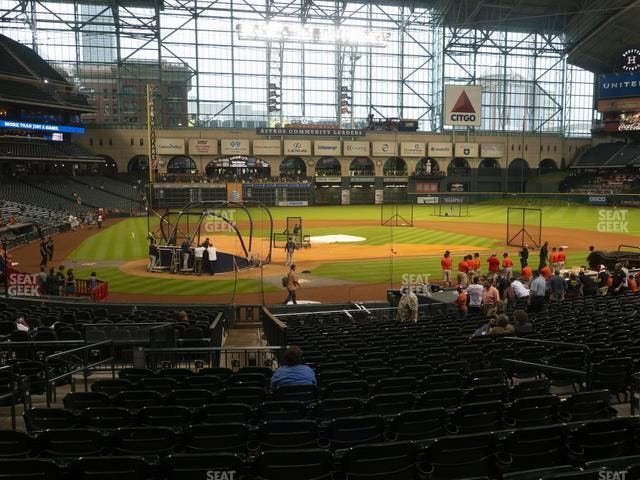 Daikin Park - Section 122 Seat View