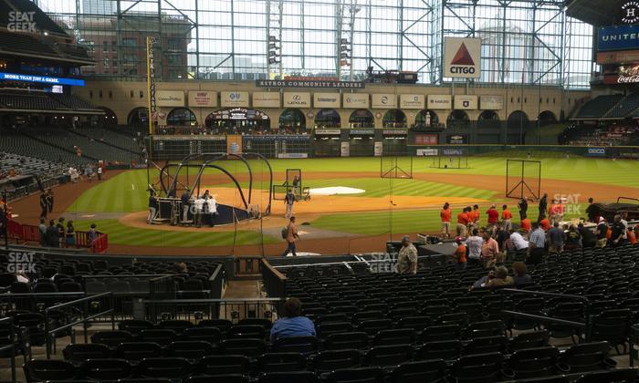 Daikin Park - Section 122 Seat View