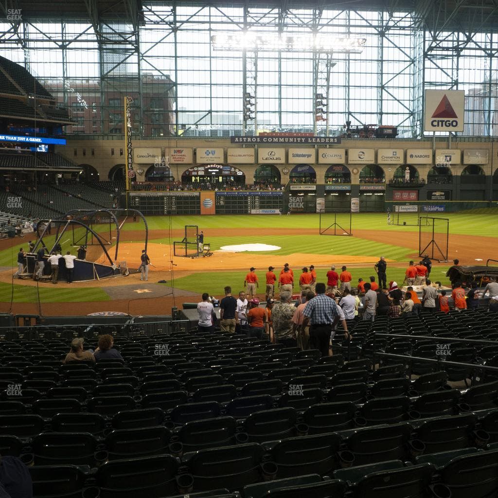 Daikin Park - Section 124 Seat View