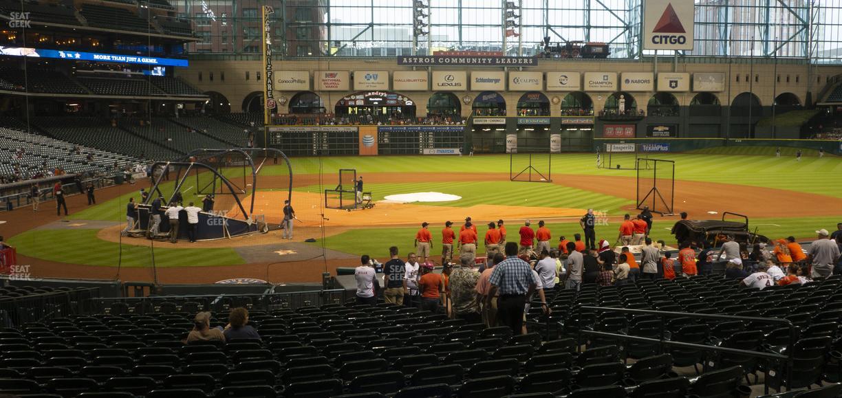 Daikin Park - Section 124 Seat View