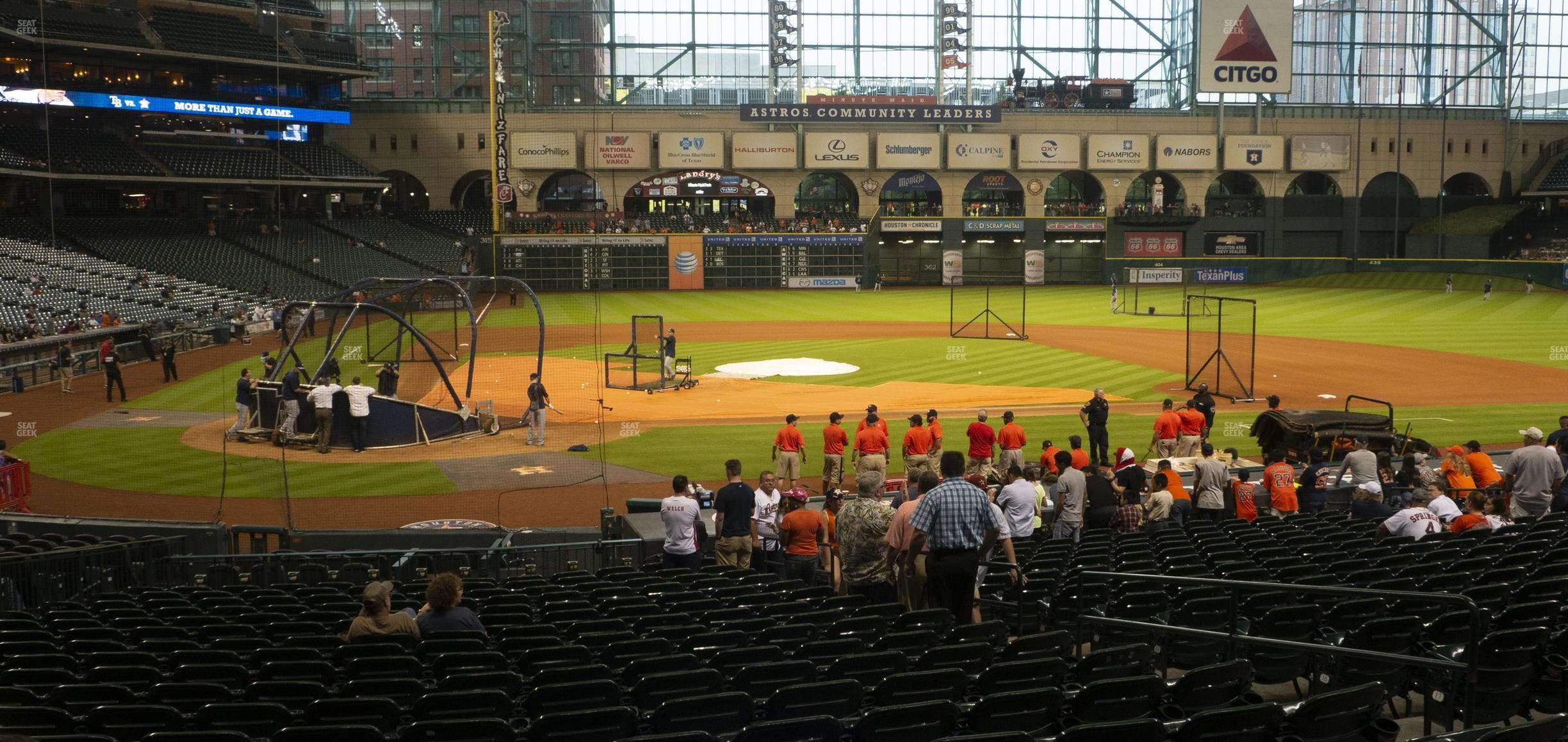 Daikin Park - Section 124 Seat View