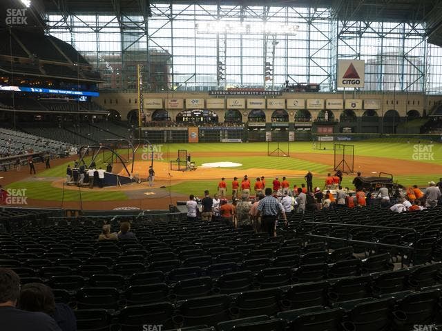 Daikin Park - Section 124 Seat View