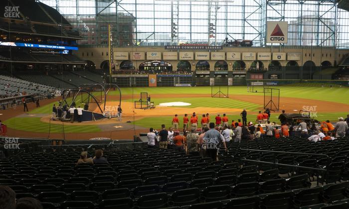 Daikin Park - Section 124 Seat View