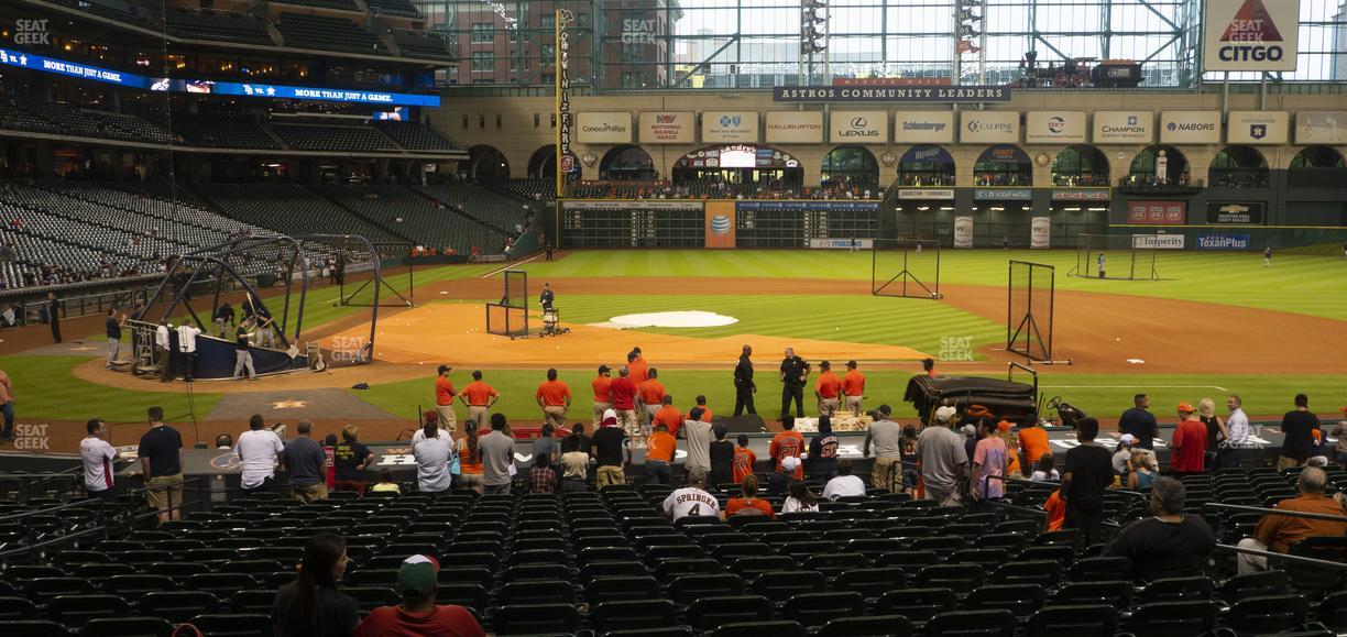 Daikin Park - Section 125 Seat View