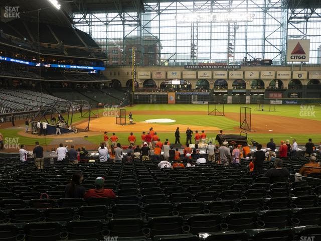 Daikin Park - Section 125 Seat View