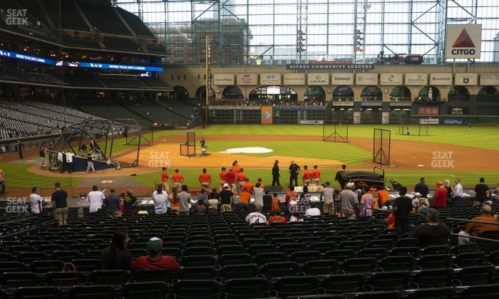 Daikin Park - Section 125 Seat View