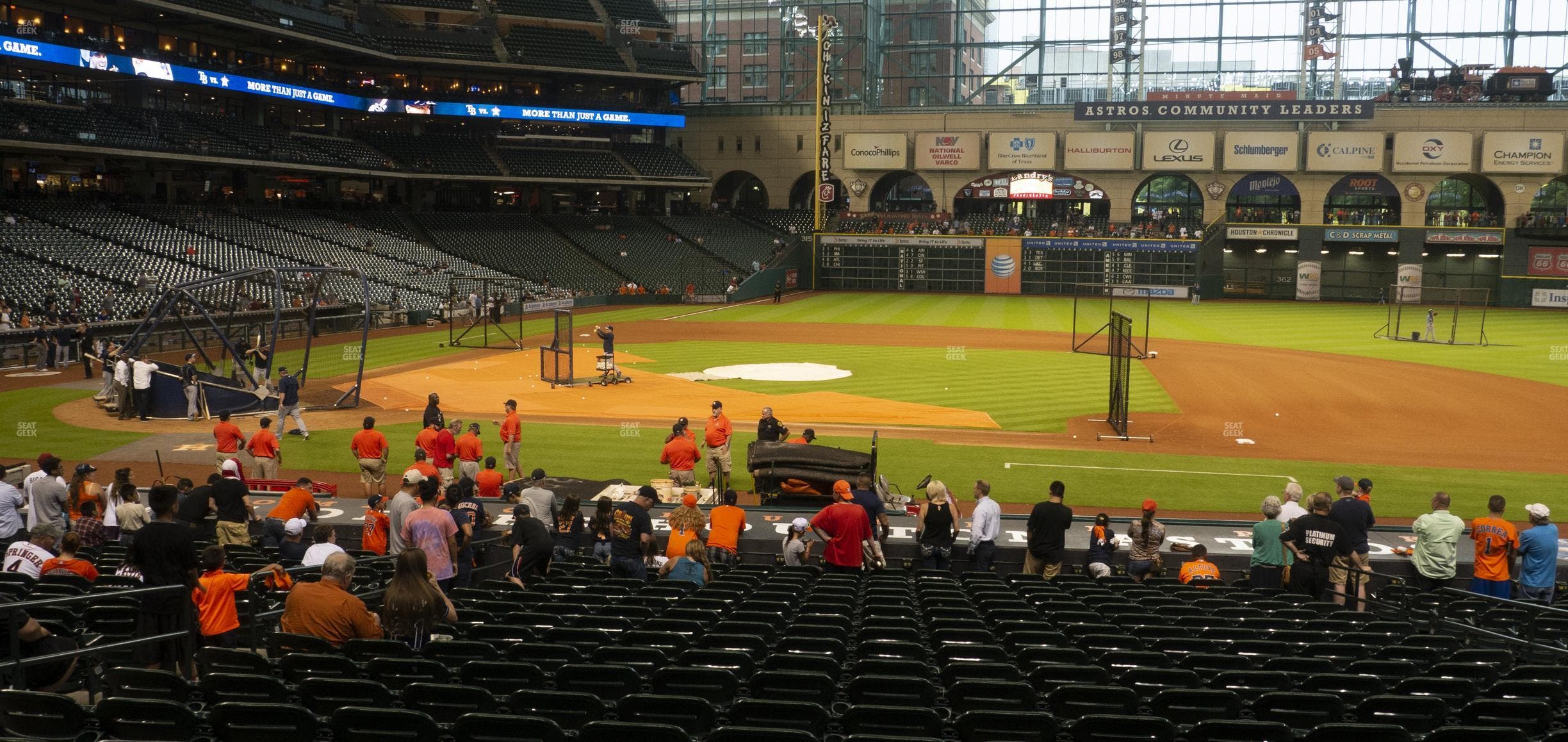 Daikin Park - Section 126 Seat View
