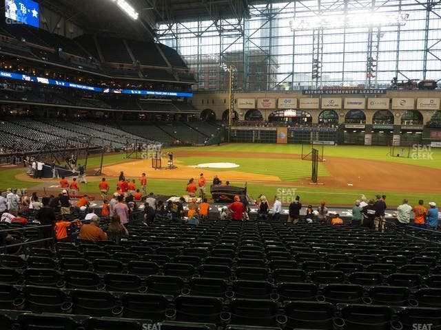 Daikin Park - Section 126 Seat View