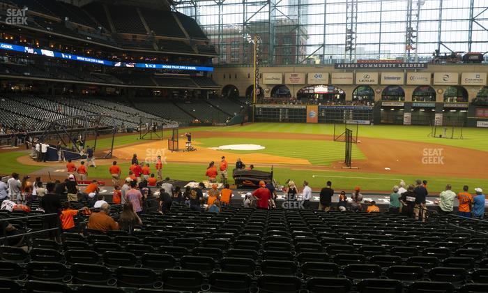 Daikin Park - Section 126 Seat View