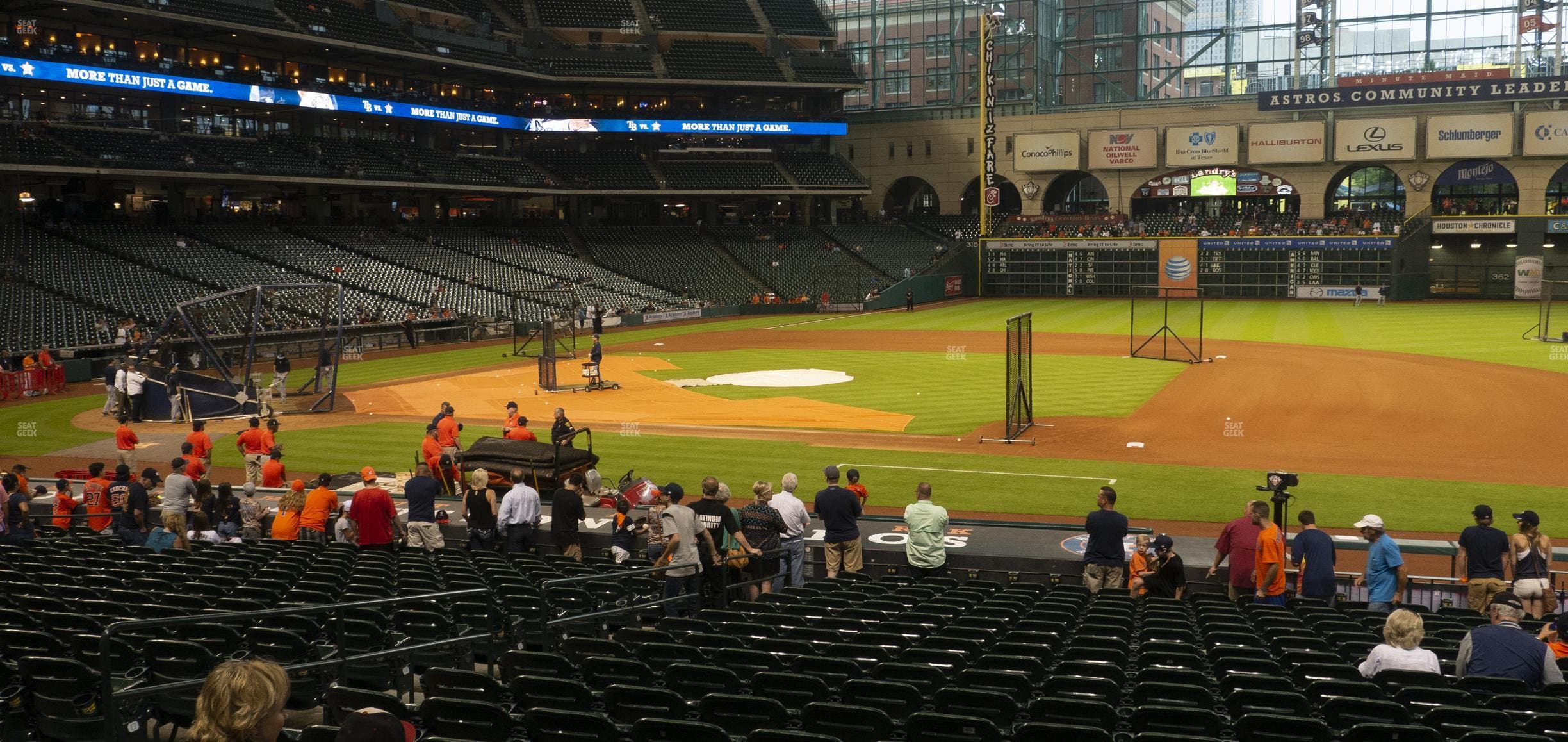 Daikin Park - Section 127 Seat View
