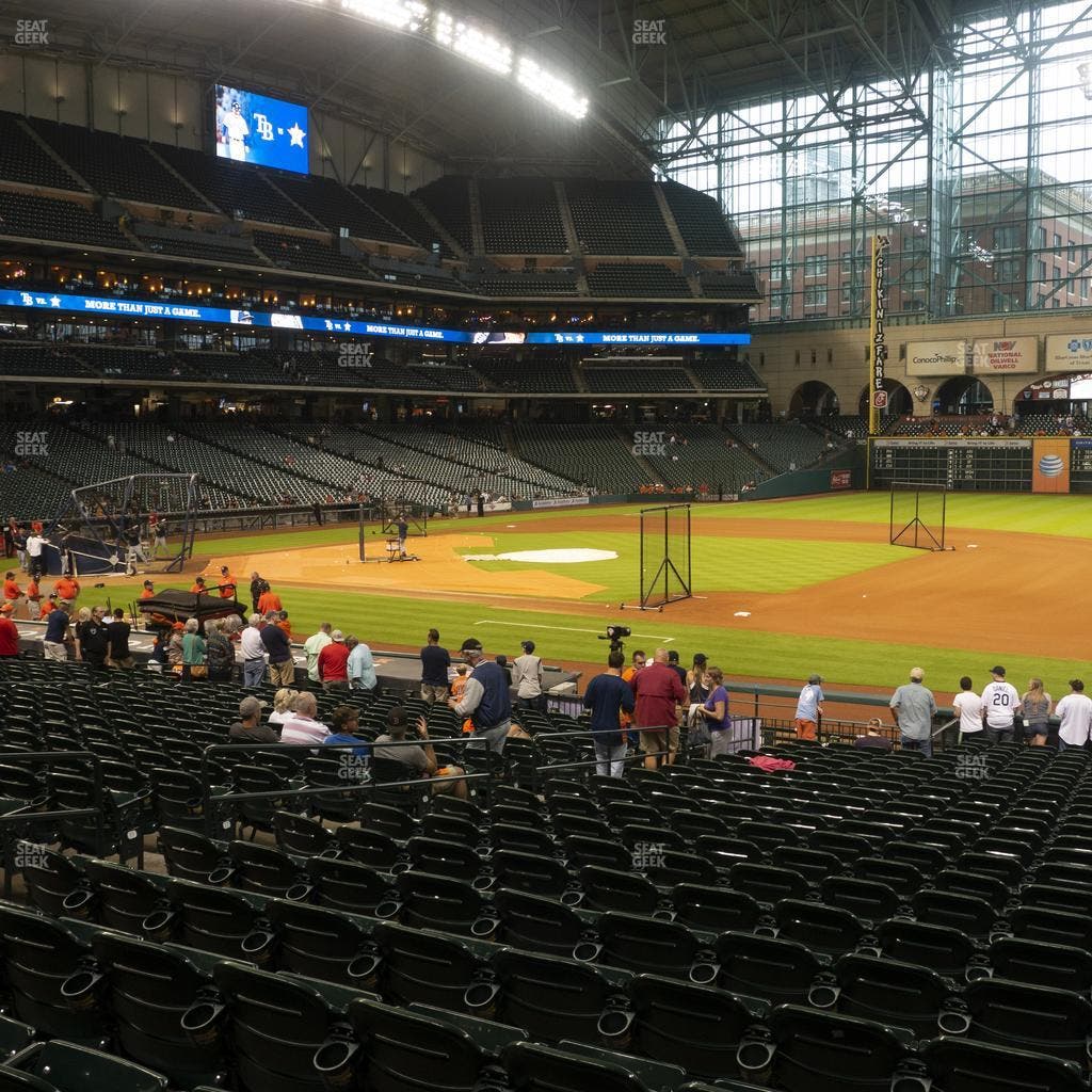 Daikin Park - Section 128 Seat View
